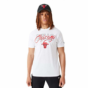 Chicago Bulls NBA Script T-Shirt white
