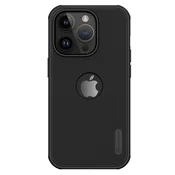 NILLKIN Maska za iPhone 14 Pro 6.1 (sa otvorom za logo) Scrub Pro crna
