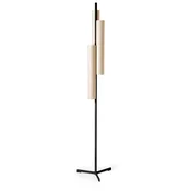 LZF LAMPS LZF LED-stoječa svetilka Black Note črna/slonokoščena 188 cm 3-flg. - Dnevna soba/jedilnica - Dizajn - slonokoščena, črna mat - Kovina