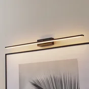 MCJ LED stenska svetilka Miroir 80 cm črna 3000K - Kopalnica - Sodobni - črna, matirana bela - Kovina