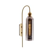 MAXLIGHT W0333 - Zidna lampa CAMPANILA 1xE27/40W/230V mesing/siva