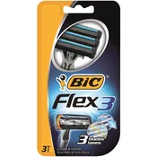 Bic Moške britvice Flex 3 Classic, 3 rezila, 3 kosi.