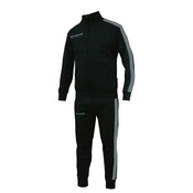 TUTA REVOLUTION FELPA NERO/GRIGIO Tg. 4XL