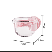 INF Hranilnik za ptice Honey Pot: viseča posoda za hrano za papige z odstranljivo zasnovo Pink, (5000124260)