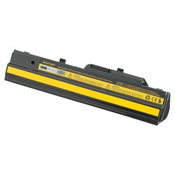 baterija za Medion Akoya E1210 / MSI Wind U100 / U90, crna, 6600 mAh