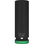 Bosch Kovani nasadni kljuc 17mm, 1/2, duboki, PRO Impact Socket 2608003049