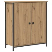 Vidaxl Strani šal Umetni hrast 70 x 30 x 80 cm Konstruiran les
