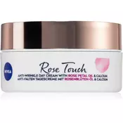 Nivea ( Anti-Wrinkle Day Cream) 50 ml z Rose Touch oljem in kalcijem 50 ml