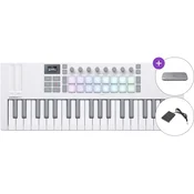 Novation Launchkey Mini 37 MK4 SET MIDI keyboard White