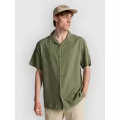 Billabong Vacay Linen Shirt moss green