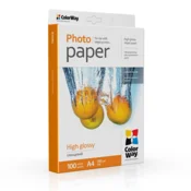 COLORWAY fotopapir, visoki sjaj, 200 g/m2, A4, 100 listova PG200100A4