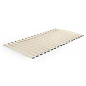 shumee Posteljni okvir z vzmetmi 80x200, 18 brezovih letvic, vzmetnica 200 kg