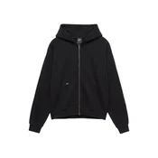 Pull&Bear Jopa na zadrgo STWD siva/črna