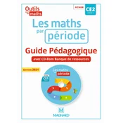 Outils pour les Maths CE2 (2021) - Les Maths par période - Guide pédagogique avec CD-Rom banque de ressources du fichier