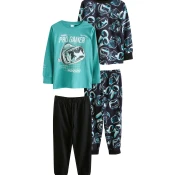 Next Pižama turkizna/črna/bela