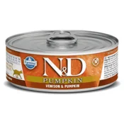 N&D Pumpkin Vlažna hrana za macke, Bundeva i Jelen, 70 g