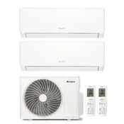 Gree multisplit dvojček 2 x AIRY GWH12AVCXD-K6DNA1A 3,5kW/1 x GWHD(18)NK6OO 5,3kW - GREE