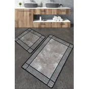 LEssentiel Maison Kupatilski otirac Beja, 2 komada, Sivi