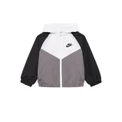 Nike Sportswear Prehodna jakna siva/črna/bela