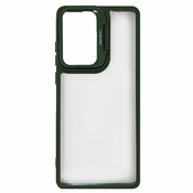 MaxMobile maskica za Motorola Moto G85 Clear Color zelena