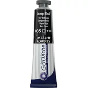 Daler Rowney Aquafine Gvašová farba Lamp Black 15 ml 1 kos