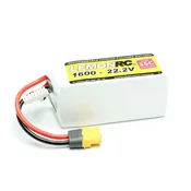 LemonRC LemonRC lipo akumulatorski paket za modele 22.2 V 1600 mAh Število celic: 6 35 C mehka torba XT60, (20641321)