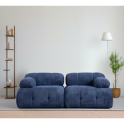 ATELIER DEL SOFA Sofa dvosed Petite 2 Night Blue