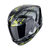 Integralna motoristicka kaciga Scorpion EXO-391 CLUTTER crno-fluo žuta