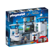 PLAYMOBIL City Action Police Headquarters with Prison 6872