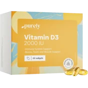 Vitamin D3 2000 i.e., 60 mehkih kapsul