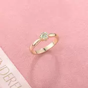 Verenicki prsten sa dijamantom 0.56ct