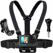 shumee Prsni nosilec za GoPro 12, 11, 10, 9, 8, 7, 6, 5, 4, DJI Pocket Hero Osmo Action