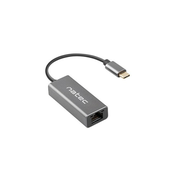 Natec CRICKET zunanja ethernetna omrežna kartica USB-C 3.1 1X RJ45 1GB kabel