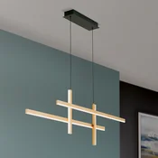 ORION Stargate LED viseca svjetiljka, crna i zlatna - Dnevni boravak/blagovaonica - Moderan - crno zlato - Metal
