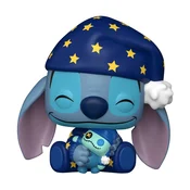 Vinilna figurica Funko Pop! Disney: Lilo & Stitch – Stitch in PJs #1747 - sveti v temi, posebna izdaja
