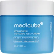 Medicube Gel-krema za obraz s hialuronsko kislino in ceramidi Hyaluronic Ceramide Jelly Cream - 50 ml