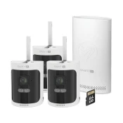SWANN nadzorna kamera Allsecure 4K, brezžična 64GB SD kartica, 3x kamera - komplet, SWAS4K800SD3