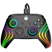 PDP Afterglow Wave Xbox Gamepad Lighting crno