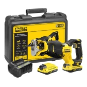 Stanley FatMax V20 Akumulatorska sabljasta žaga, 2 x 2,0 Ah 18 V SFMCS310D2K