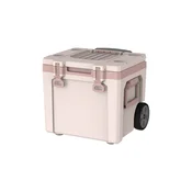 Potovalni hladilnik na kolesih Stanley The Easy-Carry Outdoor Wheeled Cooler roza barva