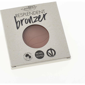 puroBIO cosmetics Sijajni bronzer REFILL - 05 toplo rjava refil