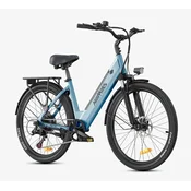 HillMiles MileCity 1 mestno električno kolo 26, 250 W, baterija 36 V 13 Ah, do 25 km/h, nizek okvir in do 100 km dosega