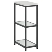 Vidaxl Shramba za kuhinjo HATTEM Srebrna 30 x 50 x 92 cm Jeklo