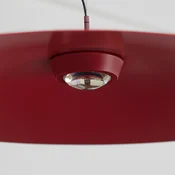 Luceplan Koine LED viseča svetilka 927 O110cm rdeča - Dnevna soba/jedilnica - Dizajn - Kovina
