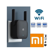 Wireless MI WiFi range extender PRO XIAOMI 300Mbps 2 antene 2.4GHz crni
