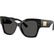 Dolce&Gabbana Ženske naocare za sunce, Cetvrtaste, Crne