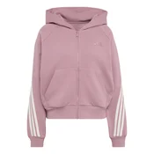 ADIDAS SPORTSWEAR Športna jopa na zadrgo AK mauve/bela
