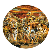 Sunsout - Puzzle Lori Schory - Tigers Galore - 500 kosov