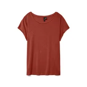 VERO MODA Majica VMAva rjasto rjava