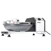 VEVOR Kuhinjski procesor 590x405x250 mm rezalnik iz nerjavečega jekla
